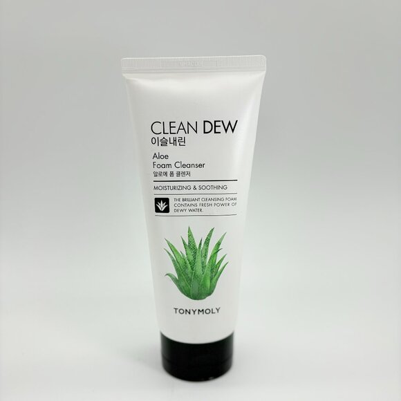 TONYMOLY Clean Dew Aloe Foam Cleanser 6.08 oz New - Picture 1 of 2